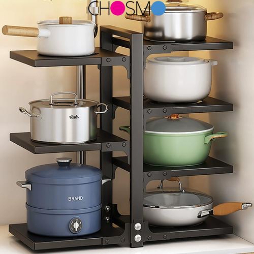 Jual Rak mount panci dapur susun rak panci bawah wastafel side dish ...