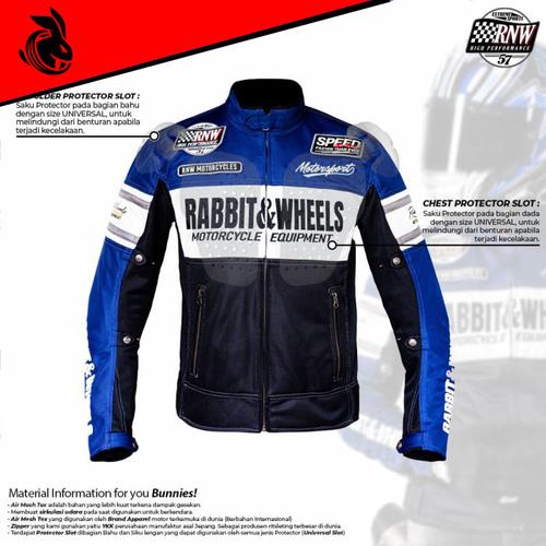 Jual Jaket Motor Rabbit And Wheels COMBO New Navy - Kota Bandung ...