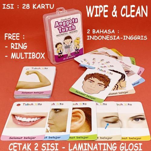 Jual Mainan Edukasi Flash Cards / Kartu Pintar/Kartu Belajar/Kartu ...