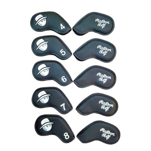 Jual Cover Iron Set Golf MLB (Hitam, Hijau, Kuning, Putih Pink) Hijau