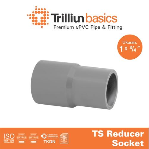 Ts Socket Promo Fitting Pipa uPVC Trilliunbasics TS Socket 1