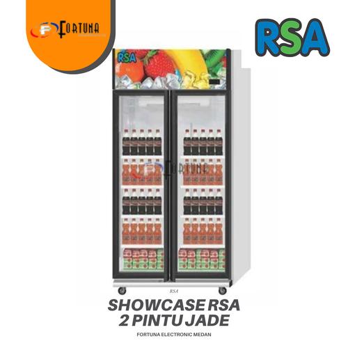 Jual RSA SHOWCASE 2 PINTU JADE DISPLAY CHILLER COOLER 800 LITER MEDAN ...