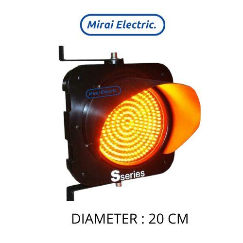 Jual Lampu kuning Traffic Light Led S series lampu lalu lintas 1 lampu ...