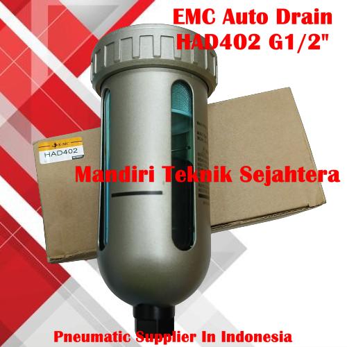 Purgeur Automatique AD402-04 - Entrée 1/2" PT, Sortie 3/8" PT, Corps Nylon, Neuf