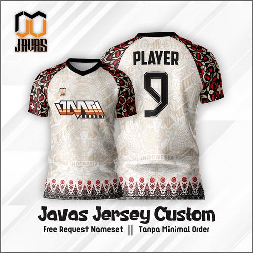 Jual Baju Jersey Futsal Sepak Bola Printing Motif Batik Custom