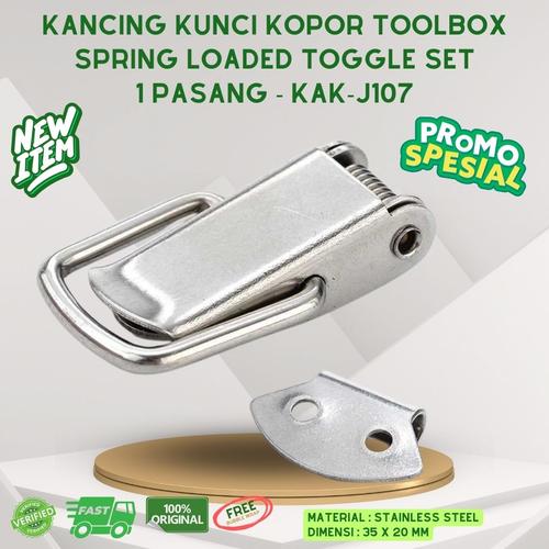 Kancing Togle Jual Kancing Kunci Kopor Toolbox Spring Loaded Toggle Set 1 Pasang ...