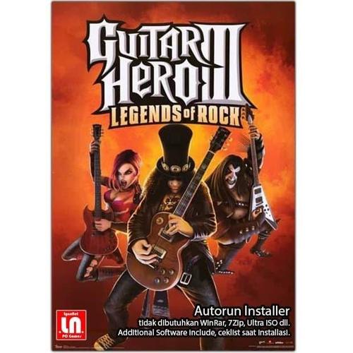 Jual Guitar Hero Iii (3) Legends Of Rock Pc Game Link Download