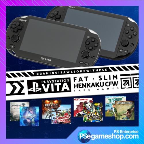 Promo PS Vita Slim / PSVita Fat Henkaku Full Games Preloved Slim