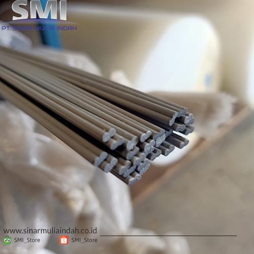Jual KAWAT LAS PIPA DAN PLAT PVC DOUBLE ABUABU 2MM X 1M WELDING ROD