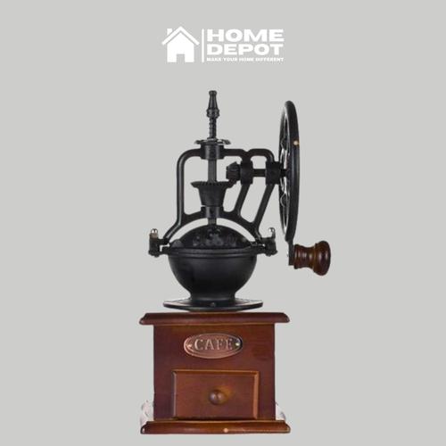 Jual Grinder Kopi Manual Retro Model Jadul Klasik Wood Adjustable CW