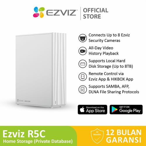 Promo Ezviz R5C Smart Home Storage Management Private Data Base for