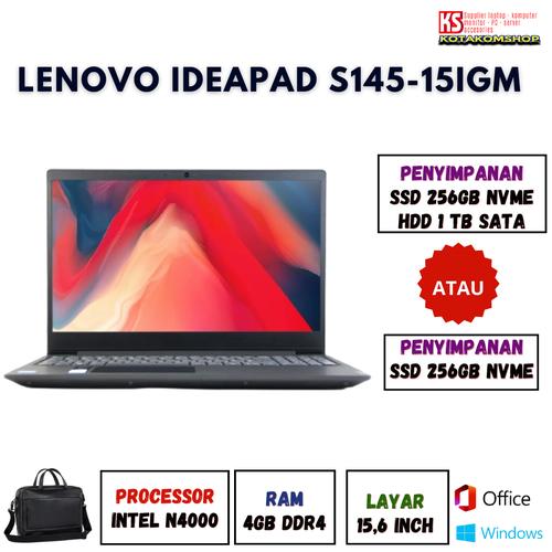 S145 Laptop Lenovo Ideapad S145 Ssd Nvme Lenovo Ideapad S145 15igm