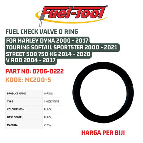 Jual FUELTOOL REPLACEMENT FUEL CHECK VALVE ORING HARLEY 07060222 MC2005 Kota Bekasi