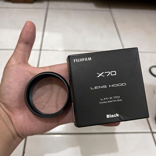 Jual Fujifilm LHX70 Lens Hood dan Adapter Ring for Fuji X70 X100v