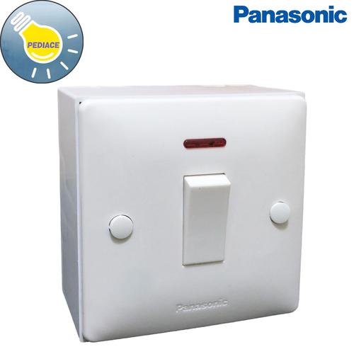 Jual Saklar Single Indikator Lampu Panasonic 20A 250V Acrosea Outbow ...