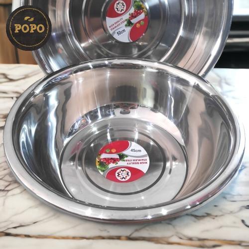 Jual Baskom Korea Stainless Besar Mega Jumbo Mixing Bowl Adonan Makanan