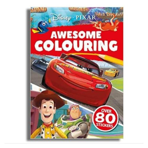 Promo Buku Mewarnai Activity Sticker Book Disney Pixar Cars Awesome
