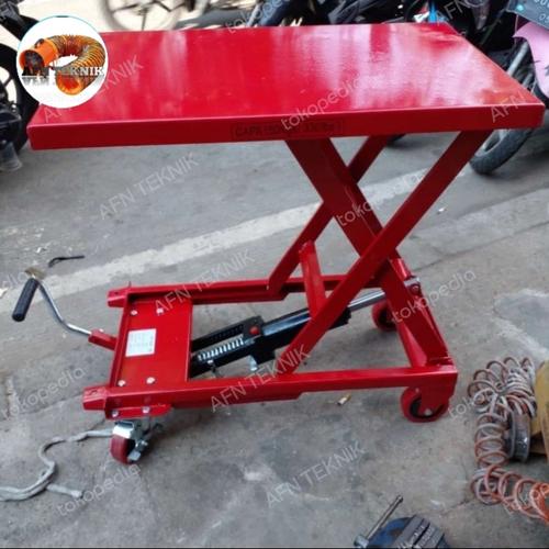 Jual Lift table hidrolik 150 KG 75 CM / hydroulik table troly - Jakarta ...