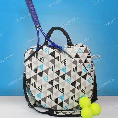 Jual Tas Raket Tenis Lapangan Kanvaso - Diamond Biru - Jakarta Barat ...