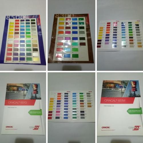 Jual Original KATALOG BROSUR SAMPLE CONTOH WARNA ORACAL Original