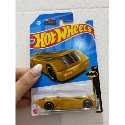 Hot Wheels Batman The Animated Series - Voiture Batman 5/5 (169/250), Carte Courte, Avec Protecteurs