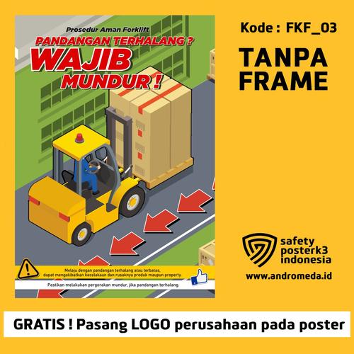 Jual Safety Poster K3 Prosedur Aman Forklift Forklift Mundur Kota Jual Safety Poster K3 Prosedur Aman Forklift Forklift Mundur Kota