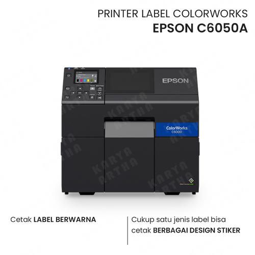 Jual Printer Label Epson ColorWorks CWC6050A AutoCutter Jakarta