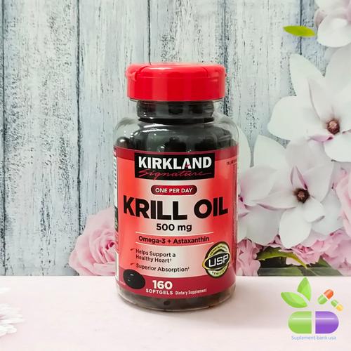 Jual KIRKLAND KRILL OIL 500 mg Jakarta Barat Suplement Bank USA