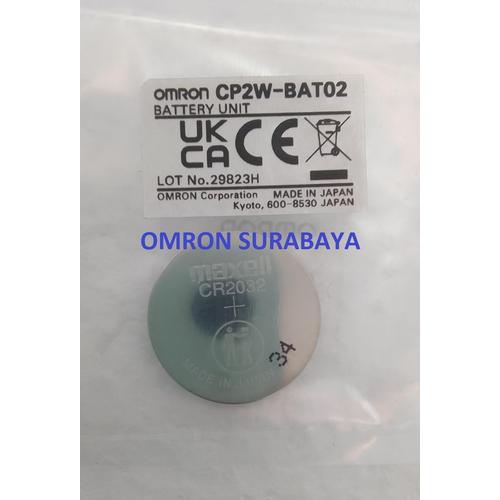 Jual BATERAI OMRON CP2W-BAT02 ORIGINAL - Kota Surabaya - Omron Surabaya ...