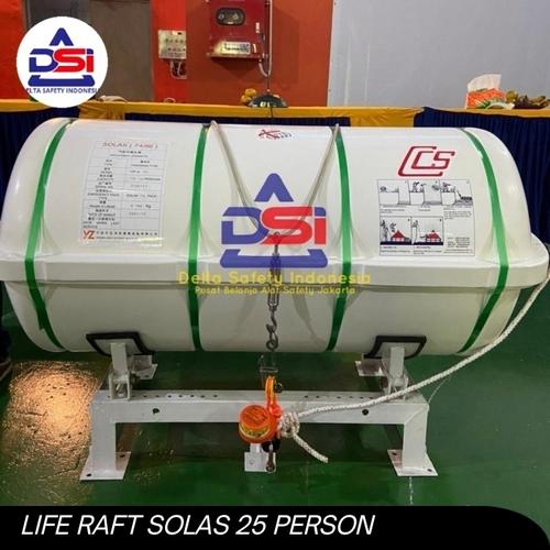 Jual Life Raft 25 Person Darurat Solas A Life Raft Inflatable CSS CE ...