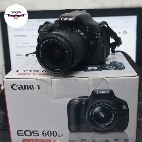 Jual Kamera Camera Canon Eos 600D Lensa Kit Ef s 18 55mm IS II Garansi jual-kamera-camera-canon-eos-600d-lensa-kit-ef-s-18-55mm-is-ii-garansi
