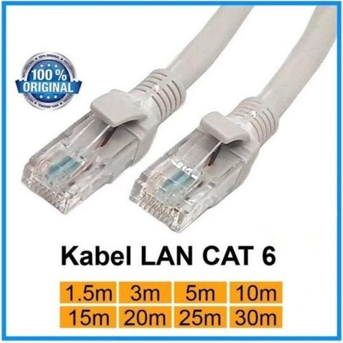 Jual Kabel LAN CAT6 Cat 6 RJ45 utp 1,5m 1,5 mtr 1,5 meter kabel ...