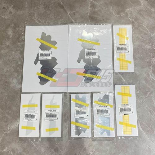 Jual Stripping Ninja RR Old CBU Hijau Gold 100% Original / Sticker ZX ...