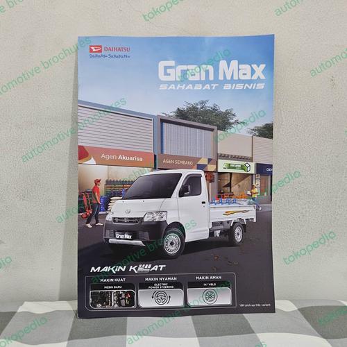 Jual brosur katalog mobil daihatsu gran max pick up 2022 leaflet Kota