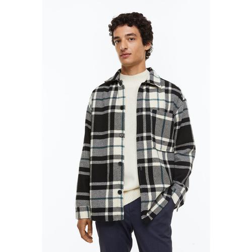 H&m Jackets H And M Plaid Jacket Shirt Jacket Checked H&M