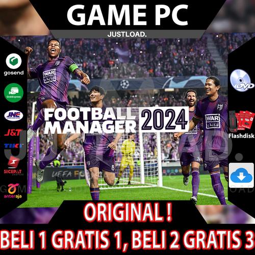 Promo FOOTBALL MANAGER 2024 ORI GAME PC GAME PC KOMPUTER LAPTOP GAMING