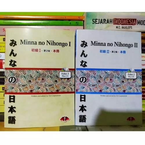 Jual Mina No Nihongo 1 2 Jepang Kab Sleman Literasi Jogja Tokopedia