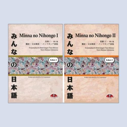 Jual Mina No Nihongo 2 Buku 1 2 Indonesia Kab Sleman