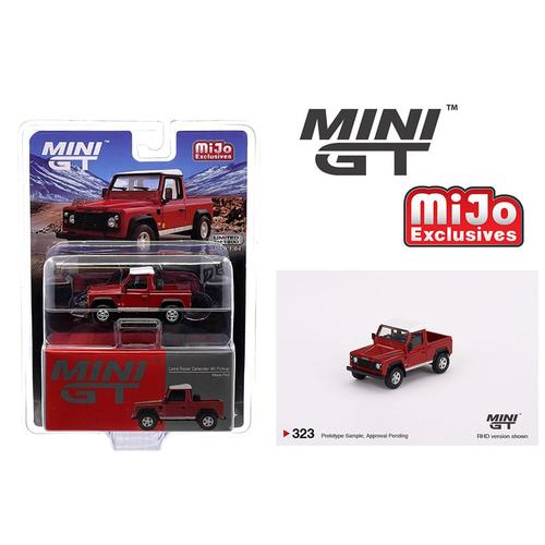 Jual MGT00323-MJ - MINI GT Land Rover Defender 90 Pickup Masai Red ...