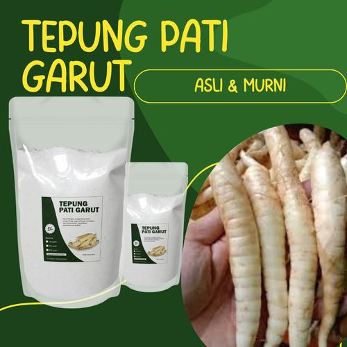 Jual Pati garut irut arrowroot 1kg asli 100% alami halus sudah diayak ...