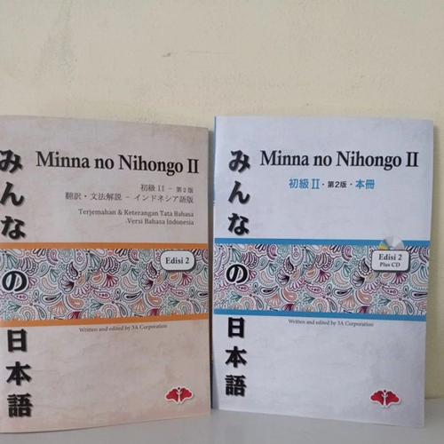 Jual Mina No Nihongo Jilid 2 Jepang Dan Terjemah Kab Sleman