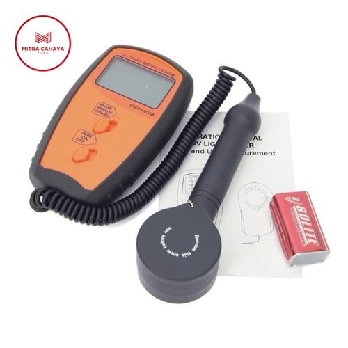 Jual UV Light Meter UV340B UVA UVB Ultraviolet UV A B Detector Tester