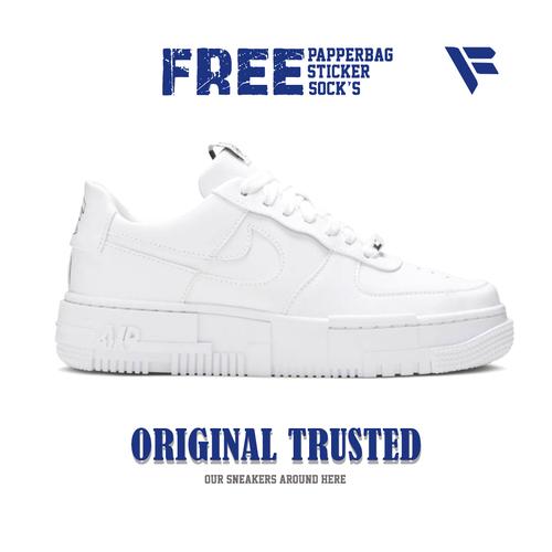 Triple White Women's Air Force Pixel White Air Force One Af1