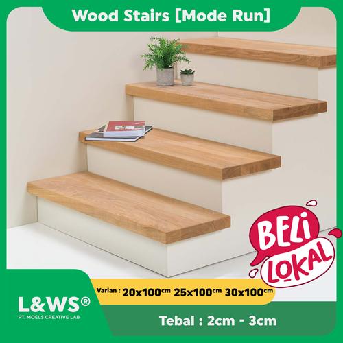 Jual Papan Anak Tangga Kayu [Wood Stairs Treads] - Kab. Garut - Lumber