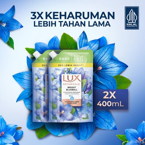 Promo Lux Botanicals Bright Bluebell Niacinamide Body Wash 400Ml Isi