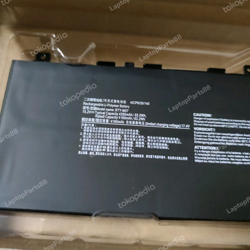 Jual BATTERY BATERAI LAPTOP MSI GP66 LEOPARD BTY-M57 - Jakarta Pusat ...