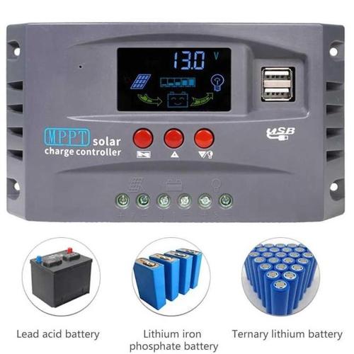 Hxc12 Jual HXC SCC MPPT 30A 30 A Solar Charge Controller 2 USB 12V/24V ...