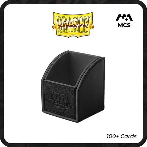 Jual Dragon Shield Deck Nest 100 Deck Box Black/Black Kota