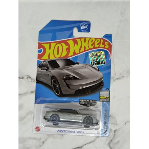 Hot Wheels Zamac Porsche Taycan Turbo S 1:64 Die-Cast Car - Factory Fresh Series Collectible Toy