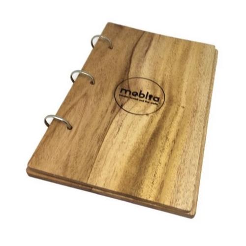 Jual [Free Grafir] Wooden Menu A4 Buku Menu Kayu A4 Cover Menu ...